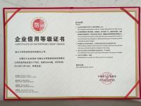 力邦公司在中国中小企业协会中被评为AAA级信用机构